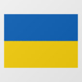 Ukraine Clin, Panneau de fenêtre, Drapeau ukrainie (Feuille)