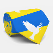 Ukraine Drapeau de la liberté Cravate - La colombe (Roulé)