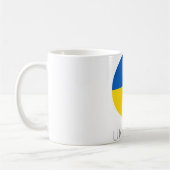 Ukraine Drapeau Voyage Café Mug (Gauche)
