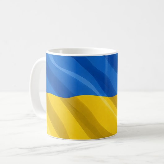 Ukraine Flag Mug (Devant gauche)