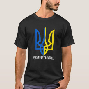 UKRAINE FLAG SYMBOOL T-SHIRT