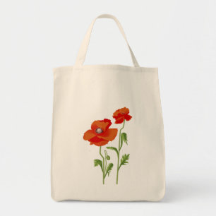 Ukraine "fleur de pavot" sac fourre-tout de paix c