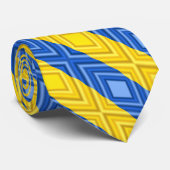 Ukraine - Liberté pour la paix - Cravate du drapea (Roulé)