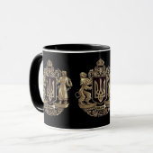 Ukraine Manteau d'armoiries Café Mug (Devant gauche)