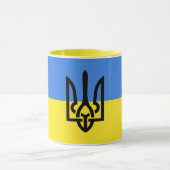 Ukraine Mug drapeau ukrainien - Liberté Mug (Centre)