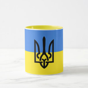 Ukraine Mug drapeau ukrainien - Liberté Mug