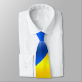 Ukraine Paix - drapeau ukrainien - Cravate de la l (Attaché)