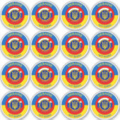 Ukraine - Pas Russie Sticker (Devant)