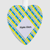 Ukraine Pavillon ukrainien Carrelage noir Personna (devant)