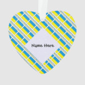 Ukraine Pavillon ukrainien Carrelage noir Personna (dos)