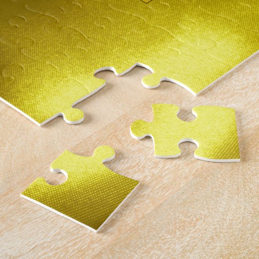 Ukraine : Puzzle du drapeau bleu jaune ukrainien (Côté)