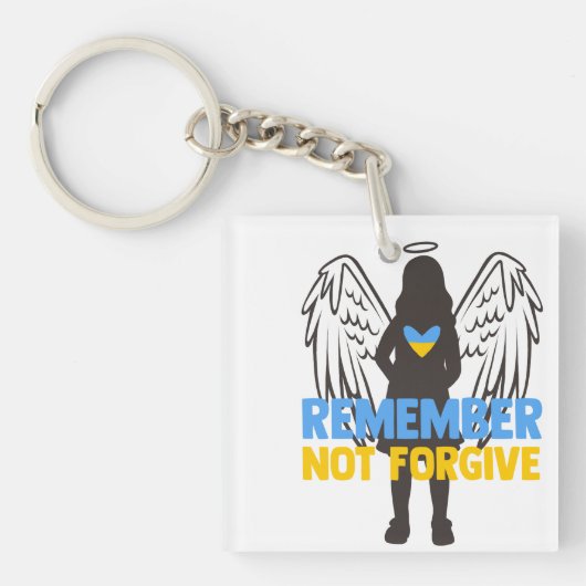 Ukraine Sleutelhanger (voorkant)