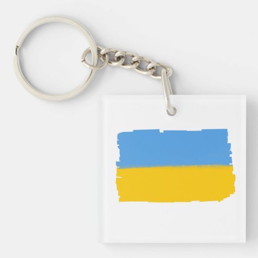 Ukraine Sleutelhanger (voorkant)