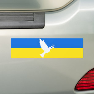 Ukraine Sticker Dove de Paix - Liberté