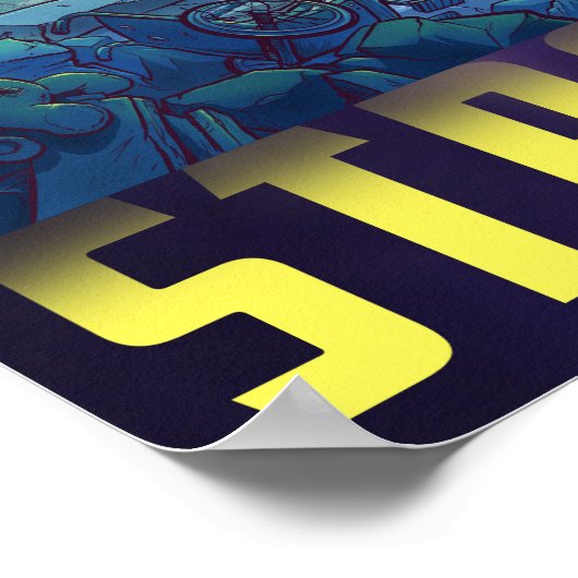 UKRAINE STRONG - poster (Coin)