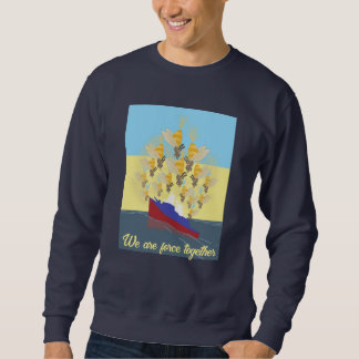 Ukraine sweat - shirt à capuche coloré "jaune bleu