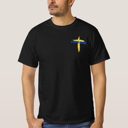 #Ukraine T-Shirt (Voorkant)