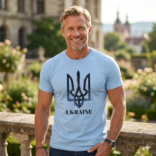 UKRAINE. Trident. Armoiries ukrainiennes T-Shirt