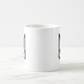 UKRAINE. Trident Trizub - coat of Arms of Ukraine. Koffiemok (Center)