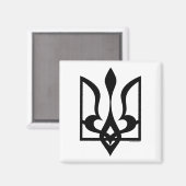 Ukraine / Tryzub - Magnet (Recto/Verso)