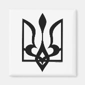 Ukraine / Tryzub - Magnet (Devant)