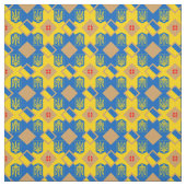 Ukraine & Ukraine Drapeau tendance Mode tissu (Échantillon)