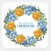 Ukraine Ukrainienne Fleurs de couronne Sticker de  (Devant)