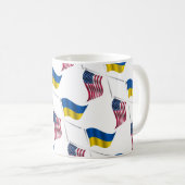 UKRAINE USA Coffee Mug (Devant droit)