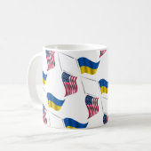 UKRAINE USA Coffee Mug (Devant gauche)