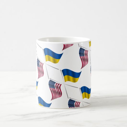 UKRAINE USA Coffee Mug (Centre)