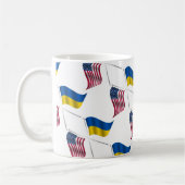 UKRAINE USA Coffee Mug (Gauche)