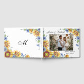 Ukraine Watercolor Mariage PHOTO Livre d'invités (Complet)