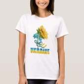 UKRAiNE WE STAND VAN U T-shirt (Voorkant)
