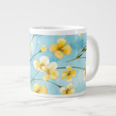 Ukrainian folk art motifs X-Large Mug (Devant droit)