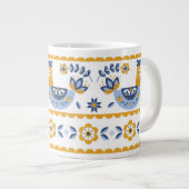 Ukrainian folk art ornament Specialty Mug (Devant droit)