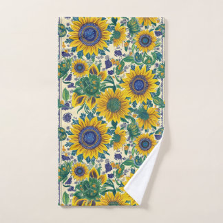 Ukrainian folk art pattern. handdoek