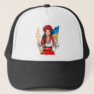 Ukrainian Girl Fighting for Freedom Trucker Pet