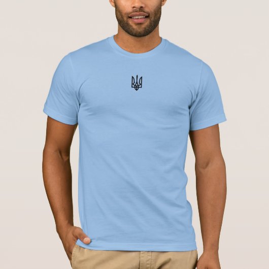 Ukrainian Trident Coat of Arms T-shirt (Voorkant)