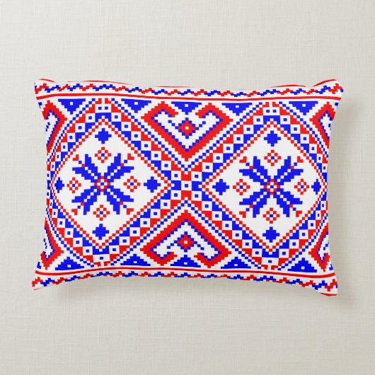 Ukrainien Folk Coussin Motif (Dos)
