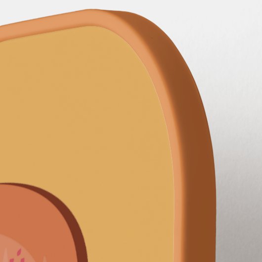 Ukulele aangepast monogram pickleball paddle (Links Detail)