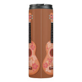 Ukulele aangepaste naam tumbler thermosbeker (Achterkant)