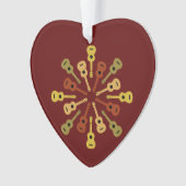 Ukulele aangepaste versiering ornament (voorkant)
