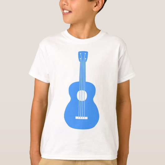 Ukulele - Baby Blue T-shirt (Voorkant)