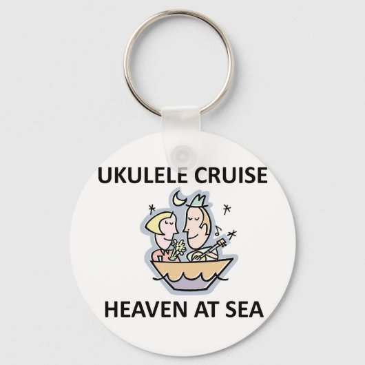 Ukulele Cruise Sleutelhanger (Voorkant)