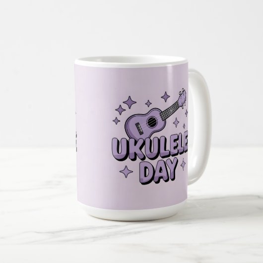 Ukulele Day Mug (Devant droit)