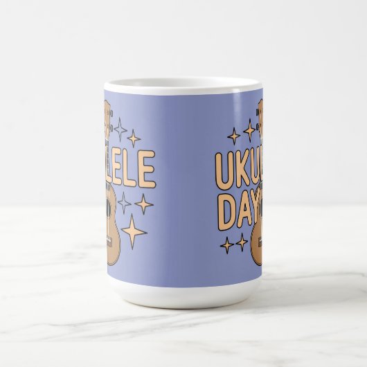 Ukulele Day Mug (Centre)