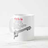 Ukulele Definition Mok (Voorkant links)