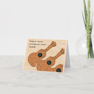 Ukulele (Hawaiian Note Kaart Series)