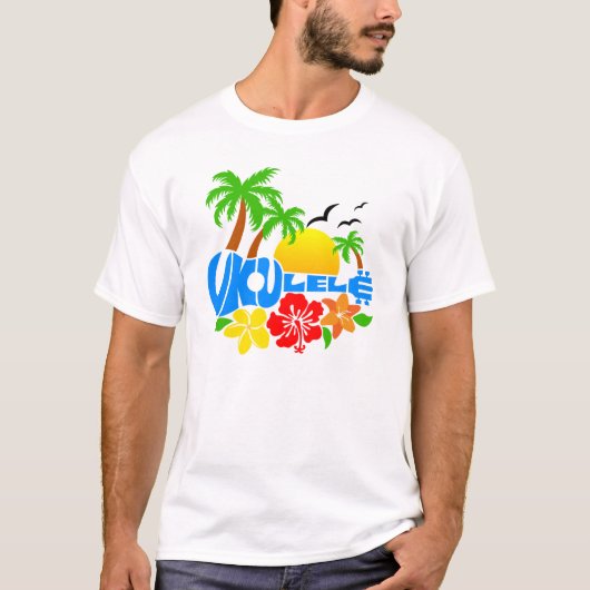 Ukulele Island Logo T-shirt (Voorkant)