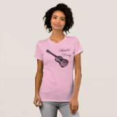 Ukulele Lady T-shirt (Voorkant volledig)